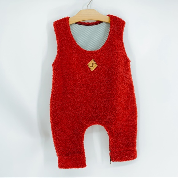 🍂J2 polar fleece romper overalls snow suit jacket - Picture 1 of 6